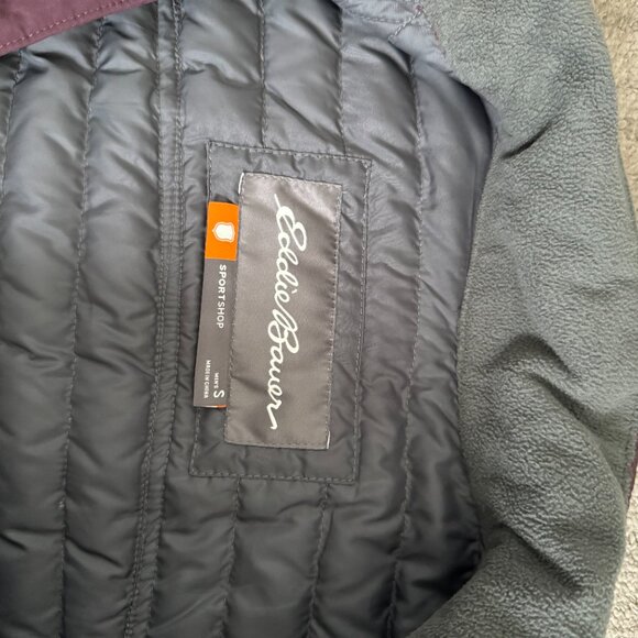 Eddie Bauer Goose StormDown Vest MicroTherm Moss - Picture 4 of 6